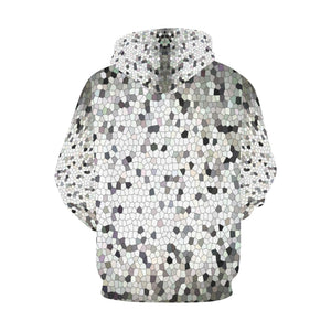 Crackle Mosaic All Over Print Hoodie for Men/Large Size (USA Size) (Model H13)