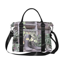 Load image into Gallery viewer, Blooming Boots Flower Large Capacity Duffle Bag (Model 1715)