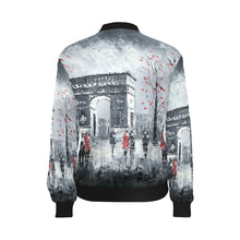 Load image into Gallery viewer, Paris Arc De Triomphe All Over Print Bomber Jacket for Women (Model H36)