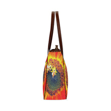 Load image into Gallery viewer, Busy Bee Sunflower Orange Classic Tote Bag (Model 1644)