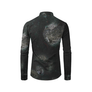Puddle of Love Glowing Men's All Over Print Casual Dress Shirt (Model T61)