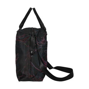 Rose Bouquet Flower Glowing Large Capacity Duffle Bag (Model 1715)