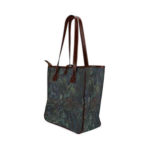 Graffiti Abstract Glowing Classic Tote Bag (Model 1644)
