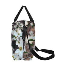 Load image into Gallery viewer, Arkansas Dogwood Flower Large Capacity Duffle Bag (Model 1715)