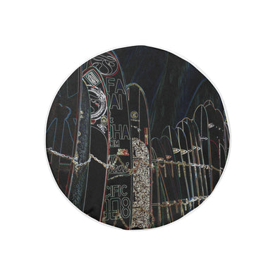 Surfboards Glowing 30 Inch Spare Tire Cover