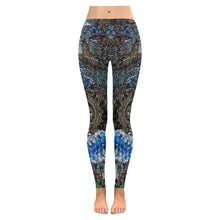 Load image into Gallery viewer, Cresent Paisley Low Rise Leggings (Invisible Stitch) (Model L05)