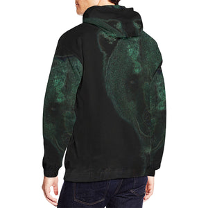 Big Bear Glowing All Over Print Hoodie for Men/Large Size (USA Size) (Model H13)