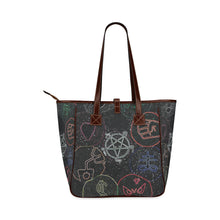 Load image into Gallery viewer, Dante&#39;s Inferno Glowing Classic Tote Bag (Model 1644)