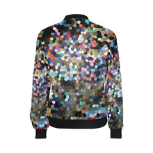 Load image into Gallery viewer, I Spy Paisley Mosaic All Over Print Bomber Jacket for Women (Model H36)