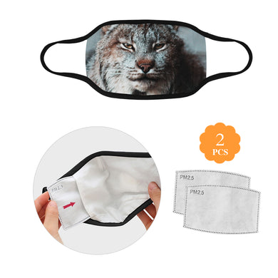 Lynx Mouth Mask (2 Filters Included)