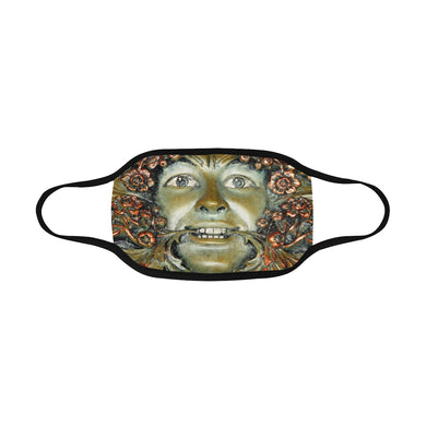 Botanical Statue Mouth Mask in One Piece (Model M02)