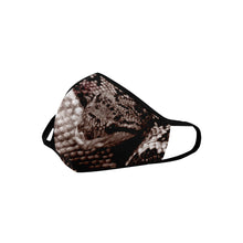 Load image into Gallery viewer, Coiled Snake Mouth Mask (2 Filters Included)