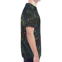 Load image into Gallery viewer, Graffiti Abstract Glowing New All Over Print T-shirt for Men (Model T45)