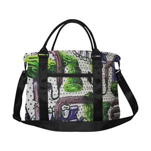Complex Graffiti Large Capacity Duffle Bag (Model 1715)
