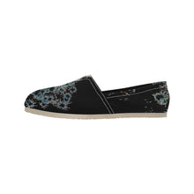 Load image into Gallery viewer, Fireworks Flowers Glowing Unisex Classic Canvas Slip-On (Model 1206)