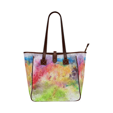 Splash of Color Mosaic Classic Tote Bag (Model 1644)