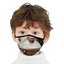 Load image into Gallery viewer, Frog Prince Mouth Mask (2 Filters Included)