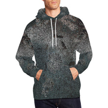Load image into Gallery viewer, Patches of Moss Glowing All Over Print Hoodie for Men/Large Size (USA Size) (Model H13)