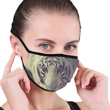 Load image into Gallery viewer, White Tiger Mouth Mask (2 Filters Included)