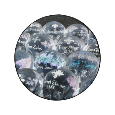 Painted Skulls Negative 34 Inch Spare Tire Cover