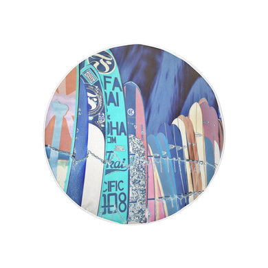 Surfboards Blue 30 Inch Spare Tire Cover