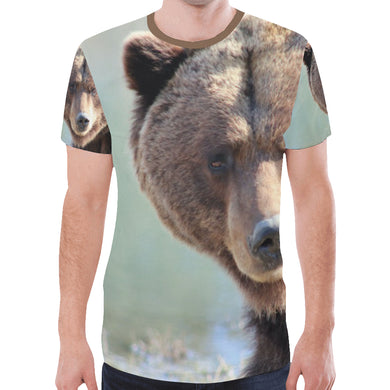 Big Bear New All Over Print T-shirt for Men (Model T45)