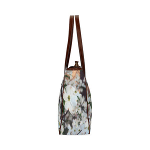 Arkansas Dogwood Flower Classic Tote Bag (Model 1644)