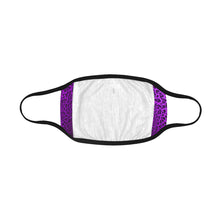 Load image into Gallery viewer, Crackle Art Purple Mouth Mask