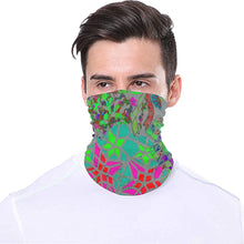 Load image into Gallery viewer, Holiday Paisley Aqua Multifunctional Headwear