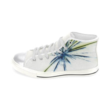 Load image into Gallery viewer, Fireworks Star Negative Women&#39;s Classic High Top Canvas Shoes (Model 017)