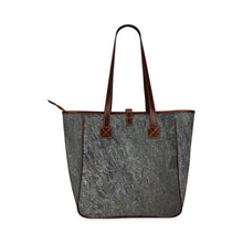 Load image into Gallery viewer, Marbled Abstract Glowing Classic Tote Bag (Model 1644)