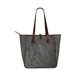 Marbled Abstract Glowing Classic Tote Bag (Model 1644)