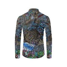 Load image into Gallery viewer, Cresent Paisley Men&#39;s All Over Print Casual Dress Shirt (Model T61)