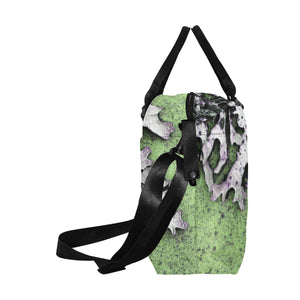 Moss Green Large Capacity Duffle Bag (Model 1715)