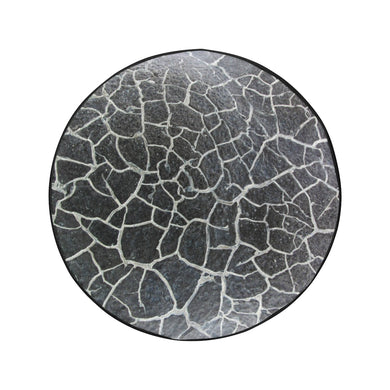Crackle Negative 34 Inch Spare Tire Cover