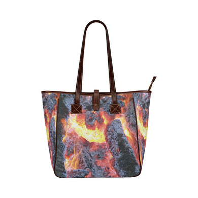 Molten Flames Classic Tote Bag (Model 1644)