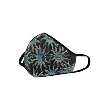 Load image into Gallery viewer, Sunny Turquoise Mouth Mask (Pack of 3)