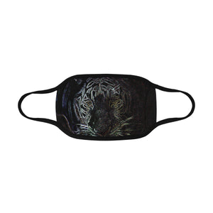 White Tiger Glowing Mouth Mask