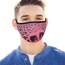 Load image into Gallery viewer, Crackle Art Pink Mouth Mask