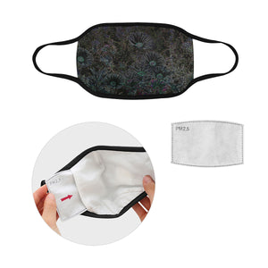 Livingstone Daisy Flower Glowing Mouth Mask in One Piece (2 Filters Included) (Model M02)
