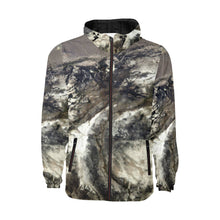 Load image into Gallery viewer, Aerial Ground All Over Print Quilted Windbreaker for Men (Model H35)