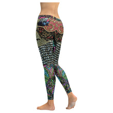 Load image into Gallery viewer, Paisley Power Low Rise Leggings (Invisible Stitch) (Model L05)