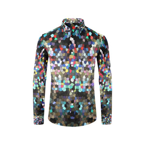 I Spy Paisley Mosaic Men's All Over Print Casual Dress Shirt (Model T61)