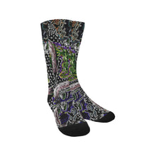 Load image into Gallery viewer, Complex Graffiti Glowing Trouser Socks (For Men)