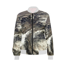 Load image into Gallery viewer, Aerial Ground All Over Print Bomber Jacket for Women (Model H36)