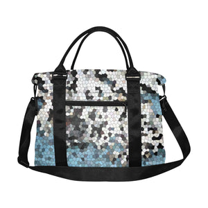 Mosaic Moss Large Capacity Duffle Bag (Model 1715)