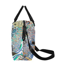 Load image into Gallery viewer, Pleasantly Paisley Reverse Large Capacity Duffle Bag (Model 1715)