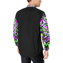 Load image into Gallery viewer, Holiday Paisley Purple Mosaic Men&#39;s All Over Print Casual Dress Shirt (Model T61)