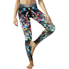 Load image into Gallery viewer, I Spy Paisley Mosaic Low Rise Leggings (Invisible Stitch) (Model L05)