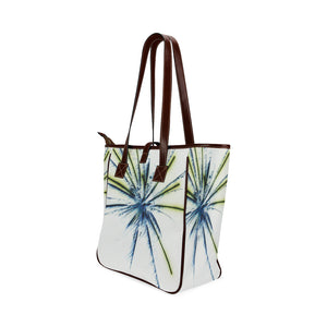 Fireworks Star Negative Classic Tote Bag (Model 1644)